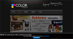 Desktop Screenshot of colorstudio.pl